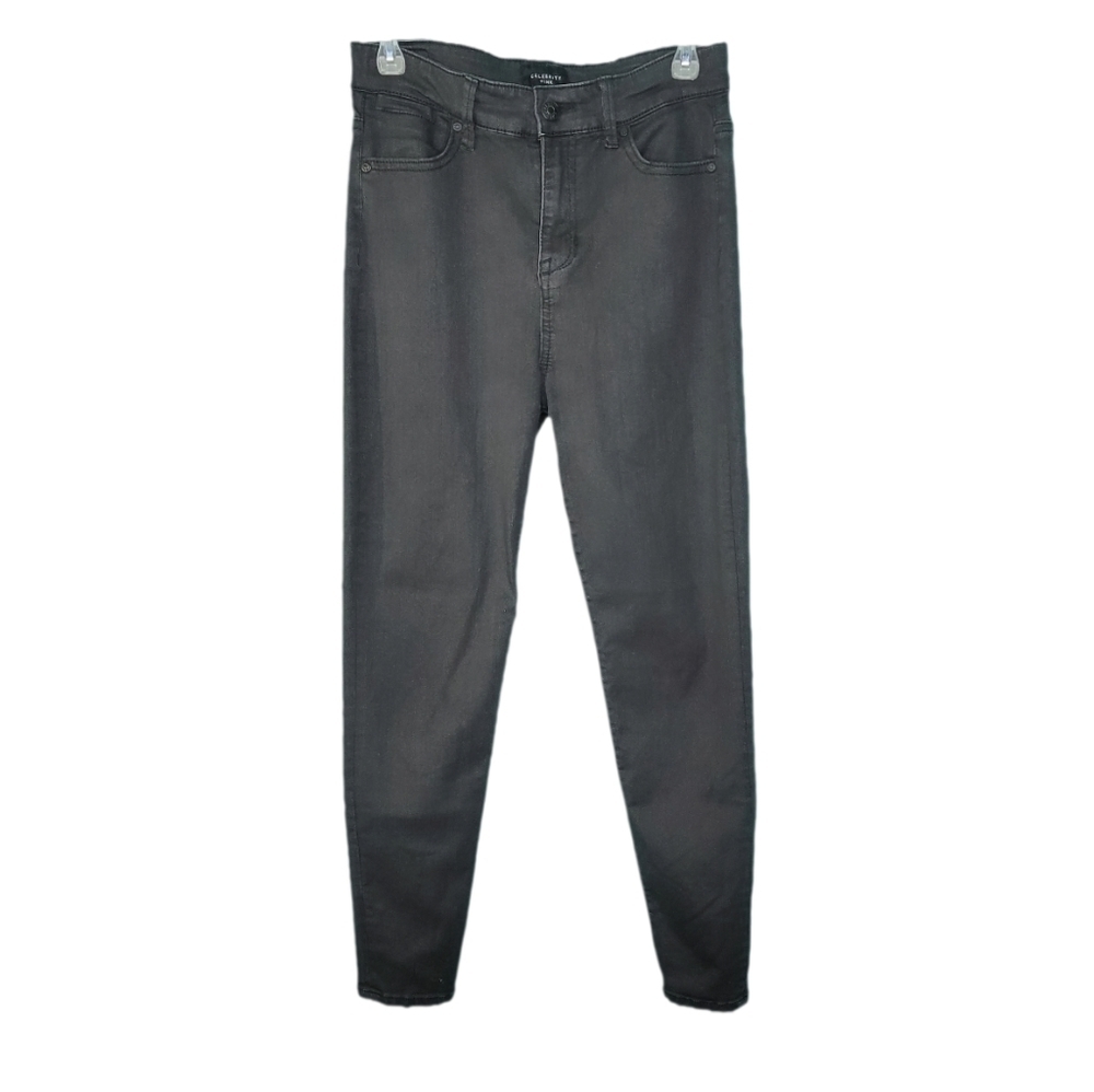 Celebrity Pink High Rise Ankle Skinny Stretch Black Women's Jeans Size 9/29